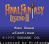 Final Fantasy Legend III DX (Fully Colorized) [US] Thumbnail