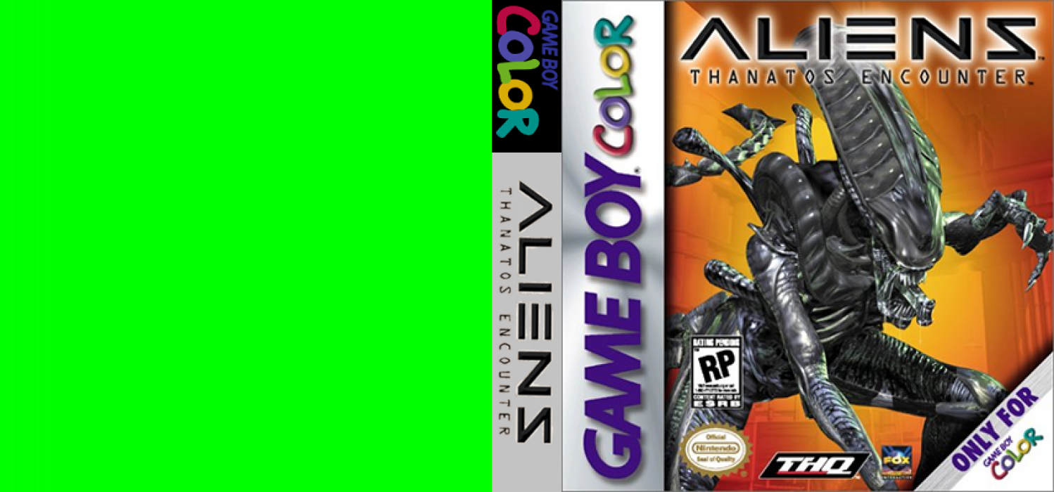 Aliens : Thanatos Encounter [US,EU] gbc 2001 Box Art