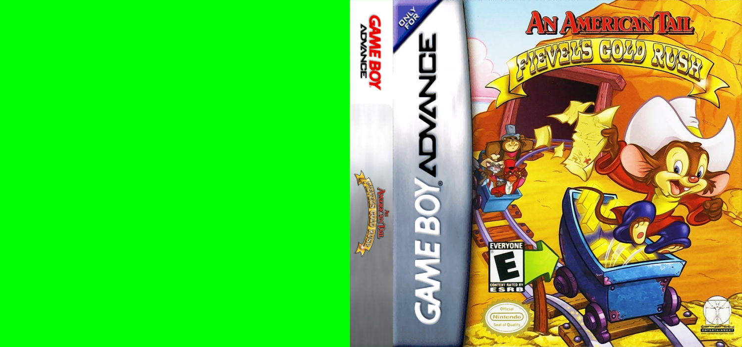 An American Tail: Fievel’s Gold Rush [US] gba 2003 Box Art