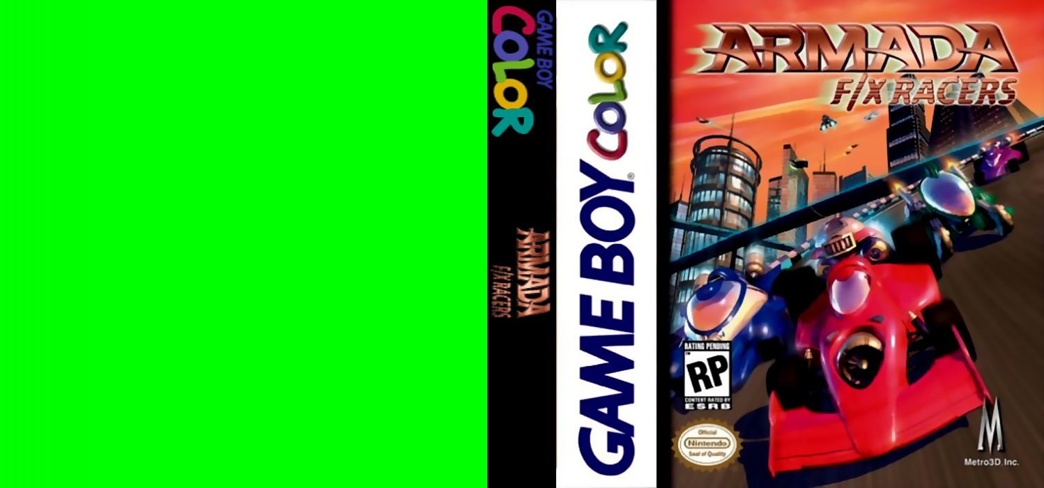 Armada : FX Racers [US] gbc 2000 Box Art