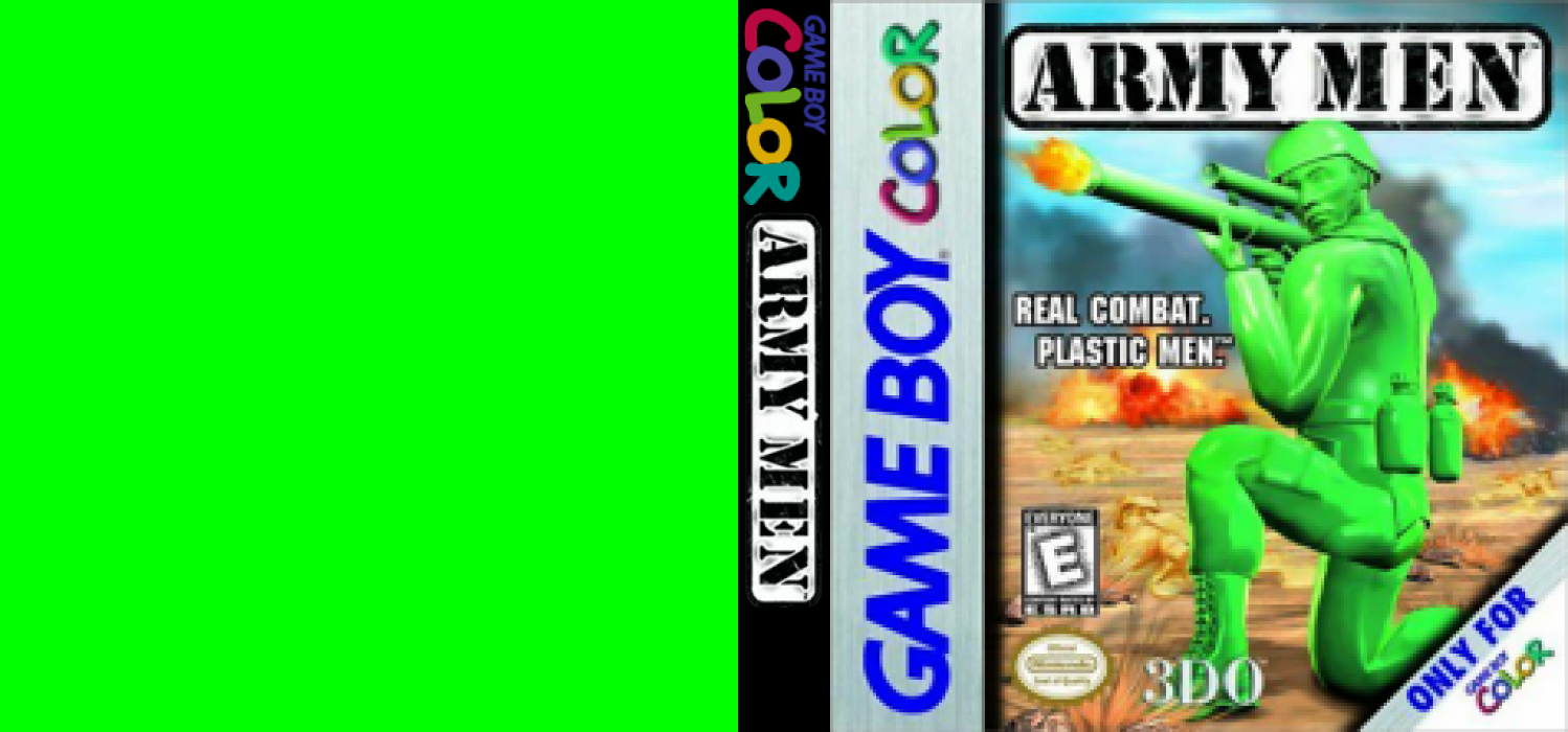 Army Men [US,EU] gbc 2000 Box Art