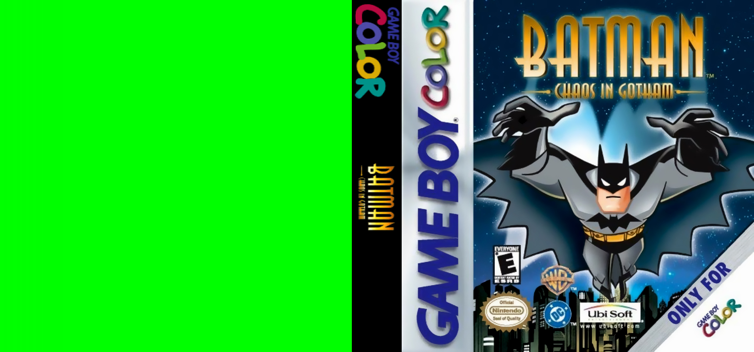 Batman : Chaos in Gotham [US] gbc 2001 Box Art