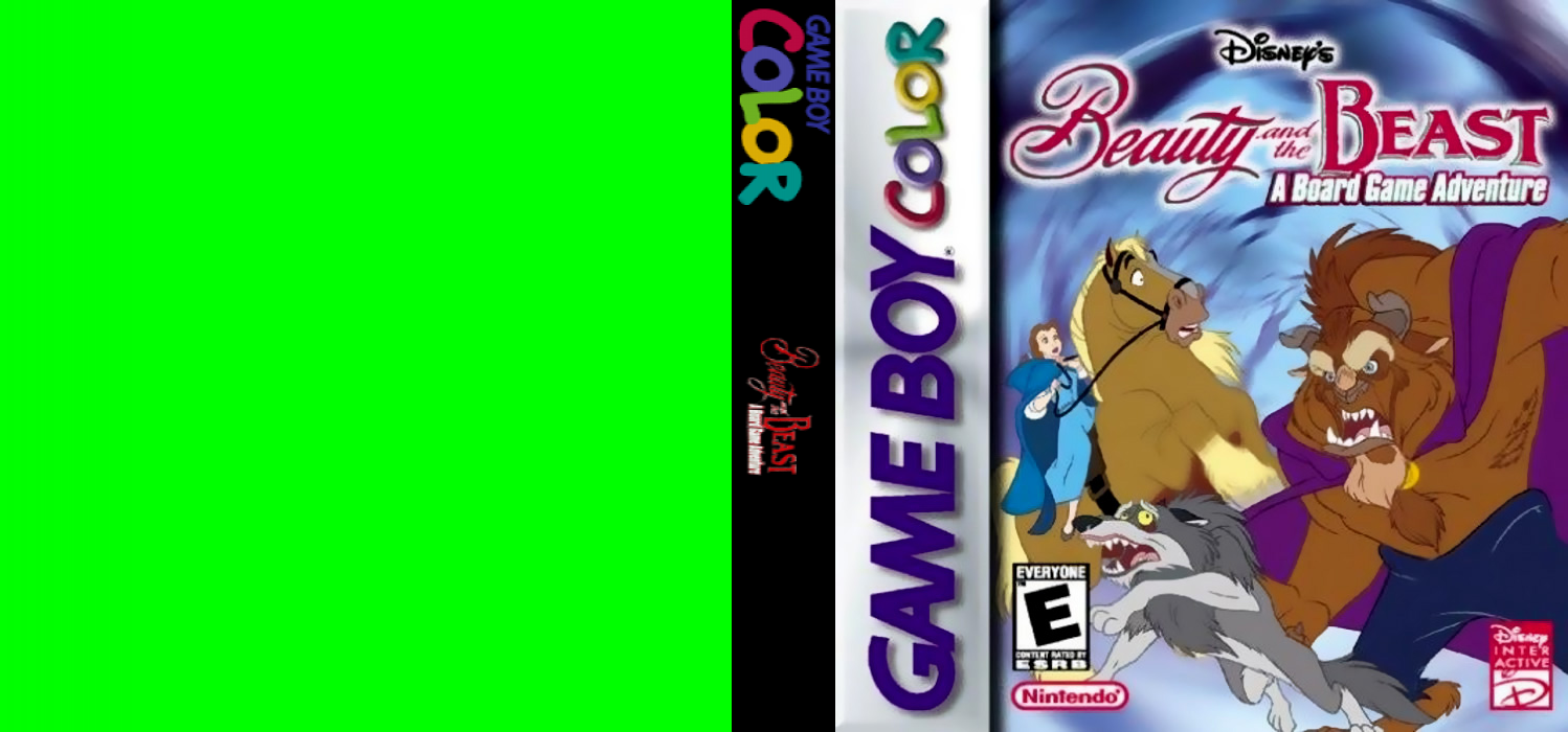 Beauty and the Beast : A Board Game Adventure [US,AU] gbc 1999 Box Art
