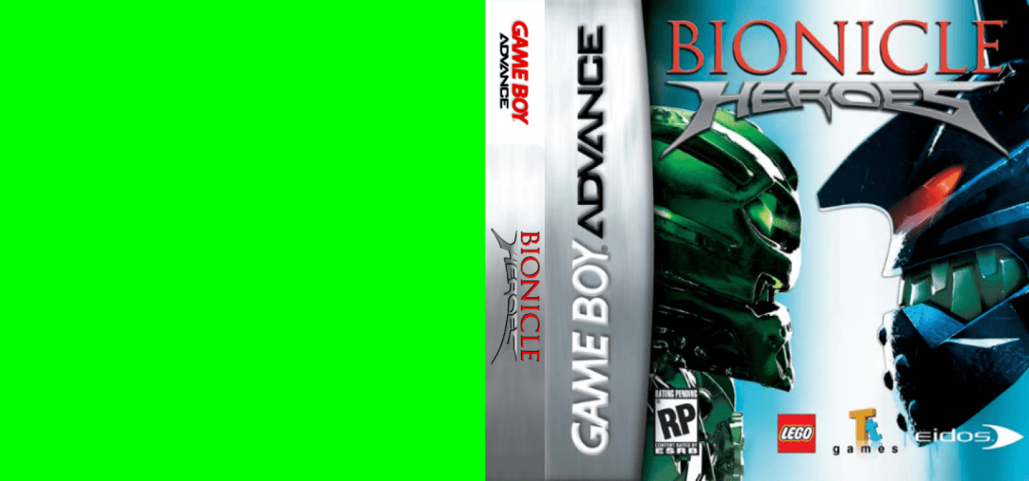 Bionicle Heroes [US] gba 2006 Box Art