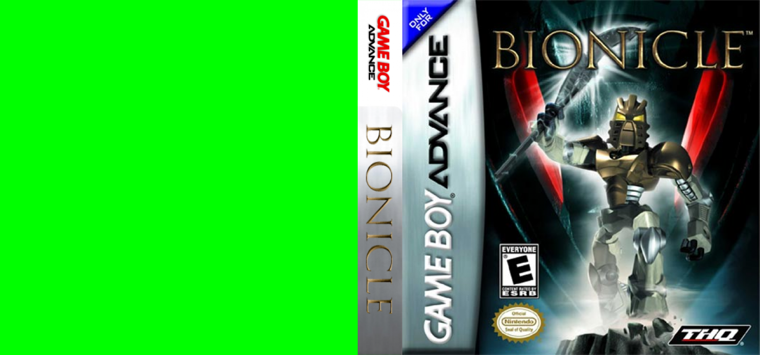 Bionicle [US] gba 2003 Box Art
