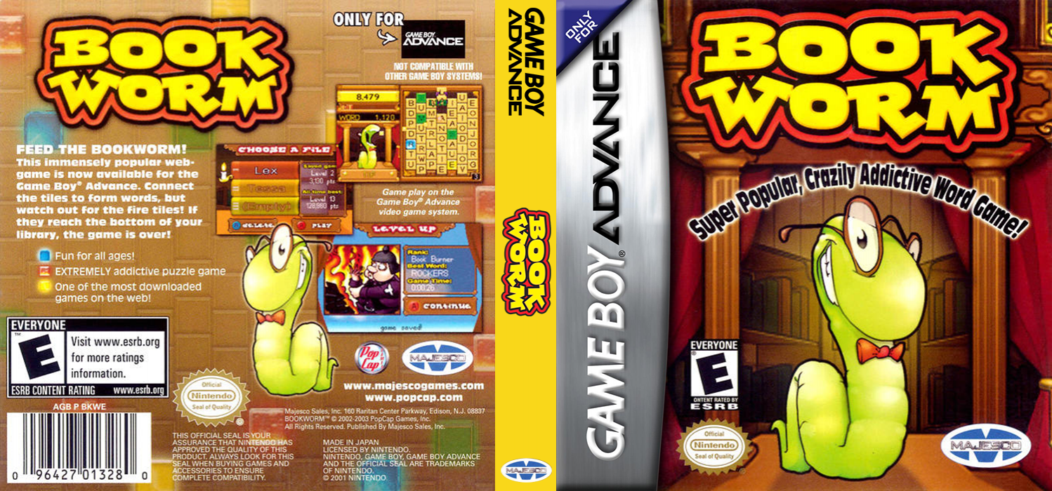 Bookworm [US] gba 2003 Box Art