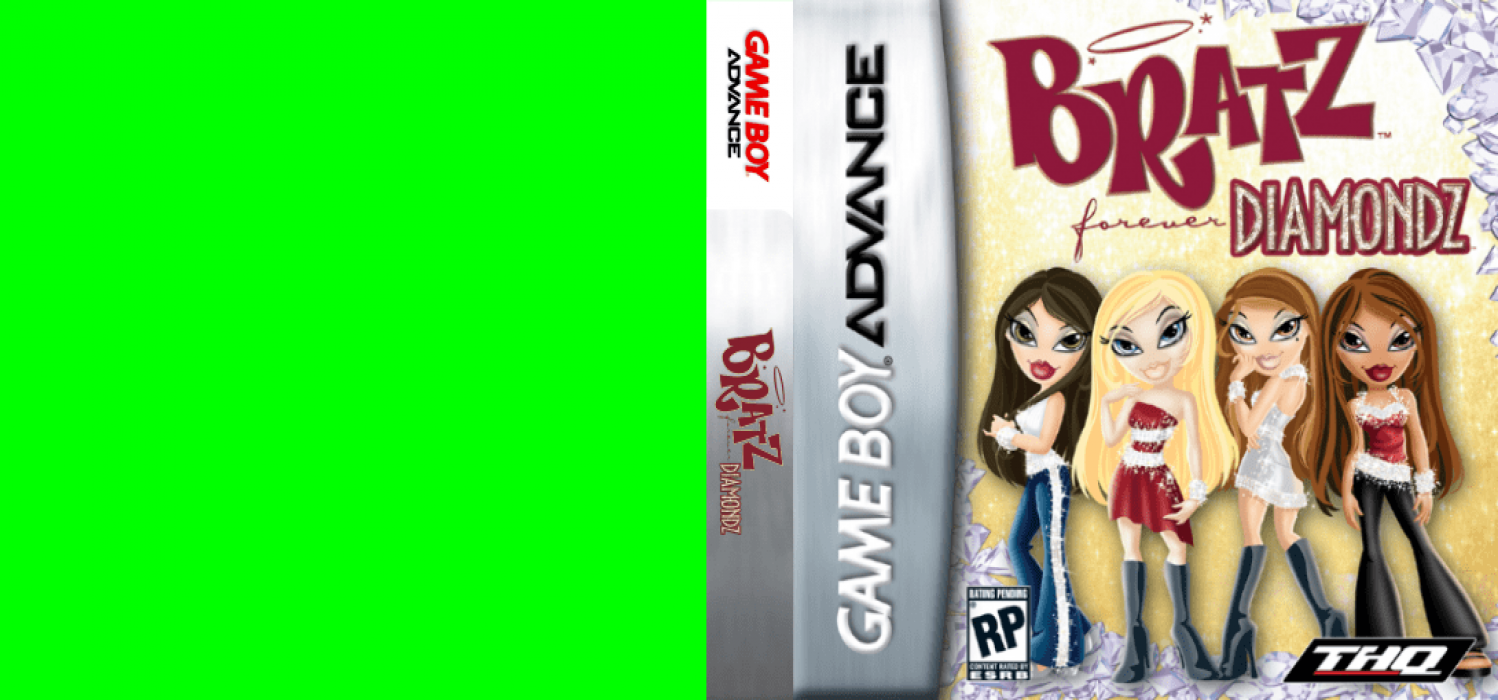 Bratz : Forever Diamondz [US] gba 2006 Box Art