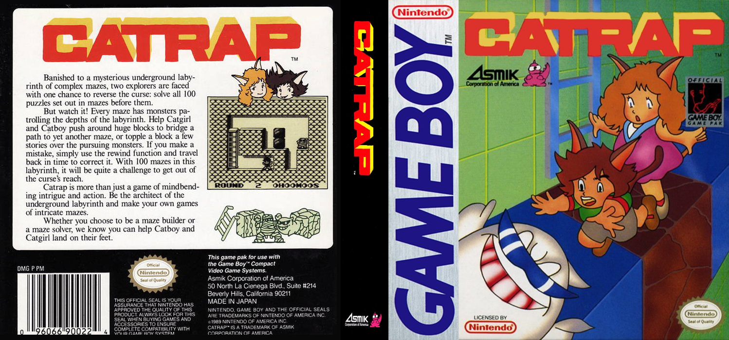 Catrap [US] gb 1990 Box Art