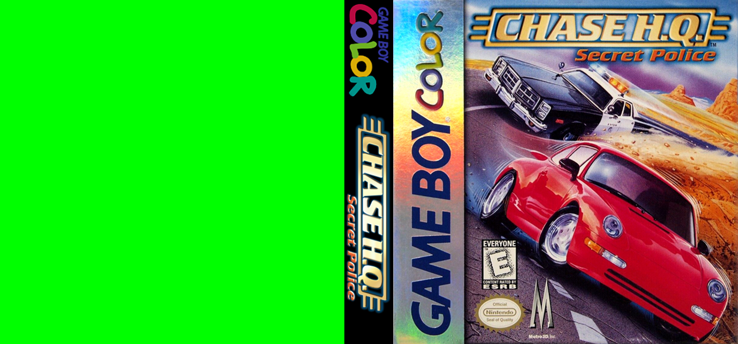 Chase H.Q. : Secret Police [US] gbc 1999 Box Art