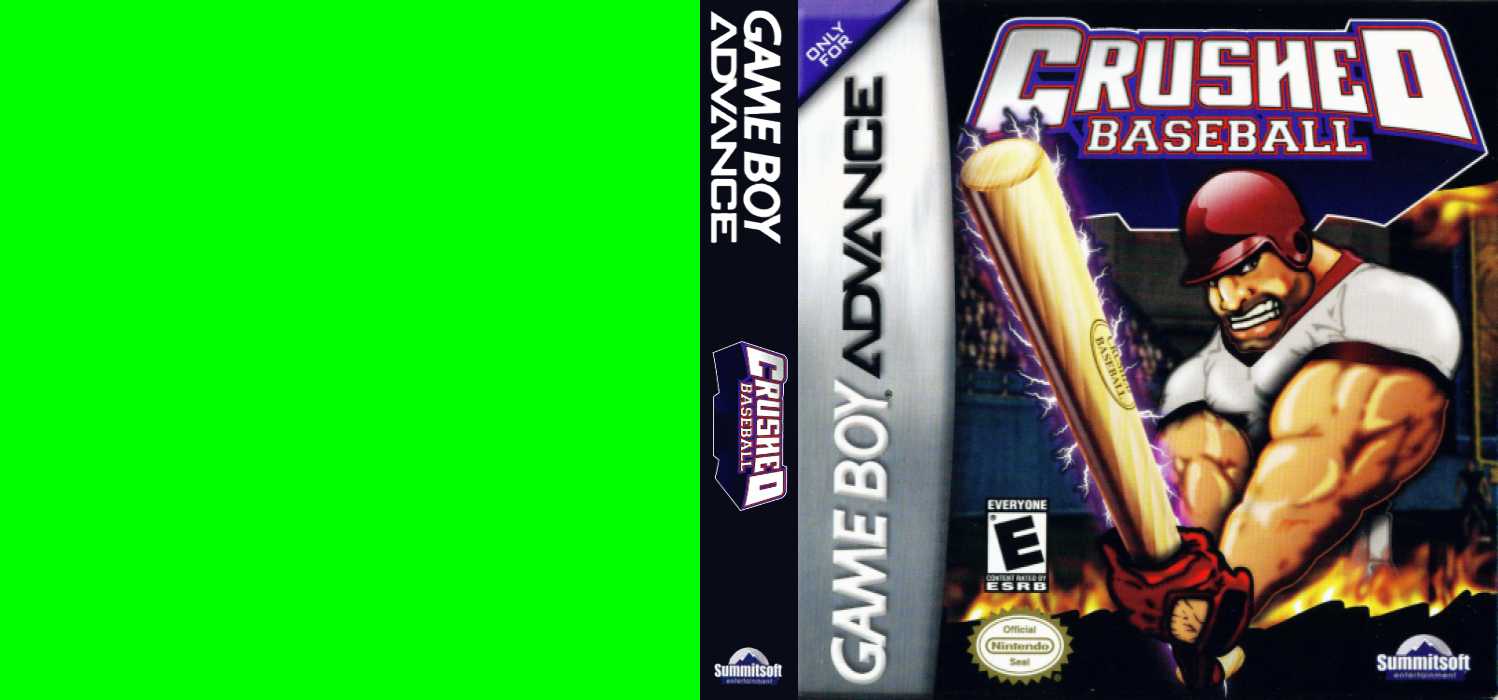 Crushed Baseball [US] gba 2004 Box Art