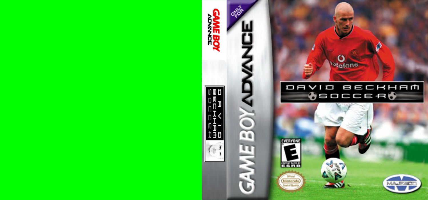 David Beckham Soccer [US] gba 2002 Box Art
