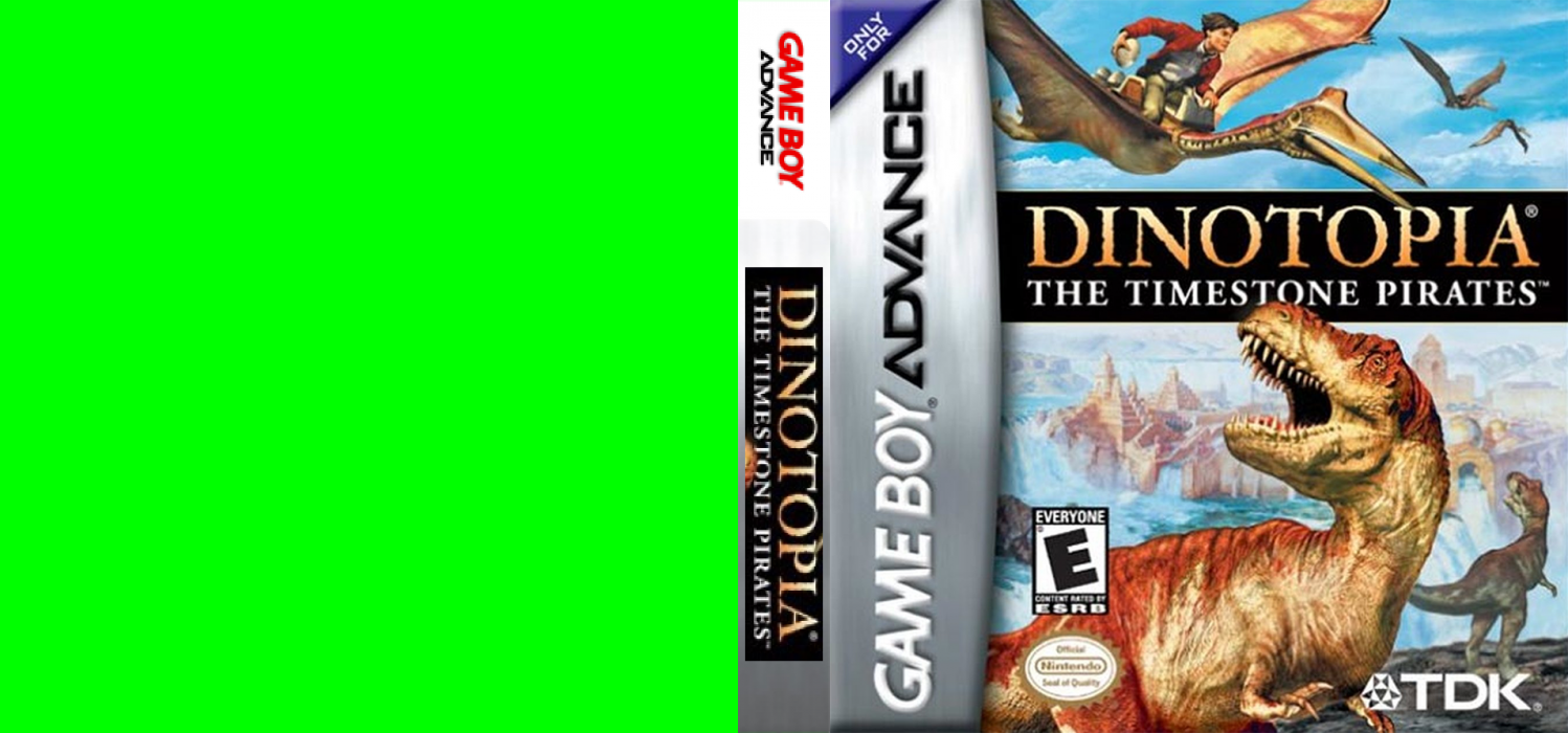 Dinotopia : The Timestone Pirates [US,EU] gba 2002 Box Art