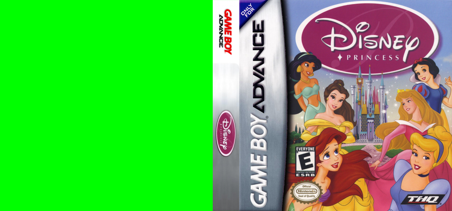 Disney Princess [US,EU] gba 2003 Box Art