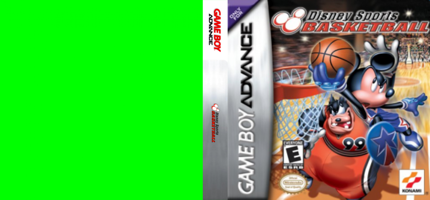 Disney Sports : Basketball [US] gba 2002 Box Art