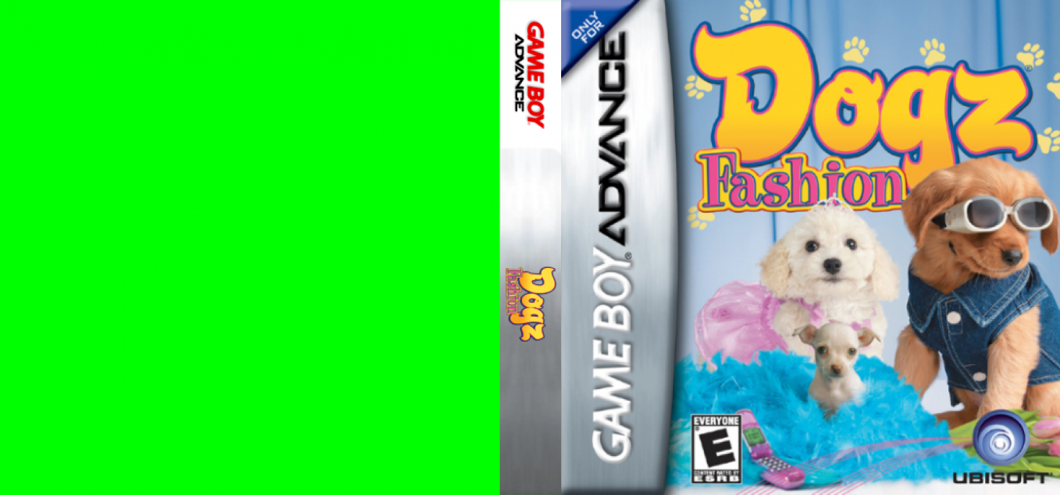 Dogz : Fashion [US] gba 2006 Box Art