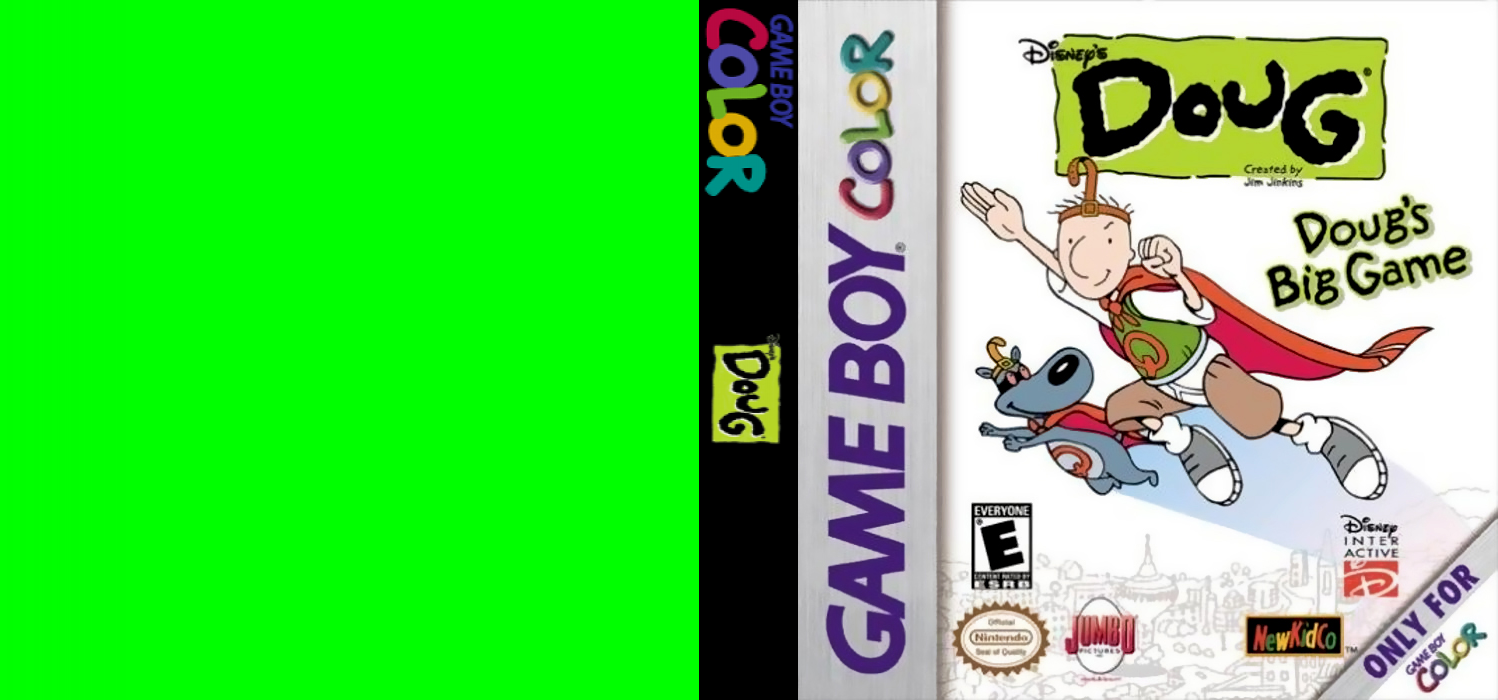Doug’s Big Game [US] gbc 2000 Box Art