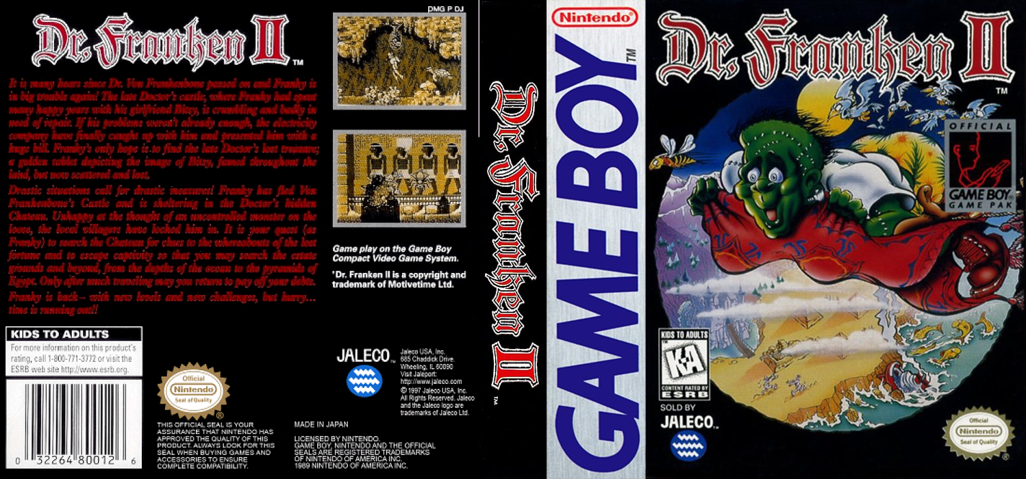 Dr. Franken II [US,EU] gb 1997 Box Art