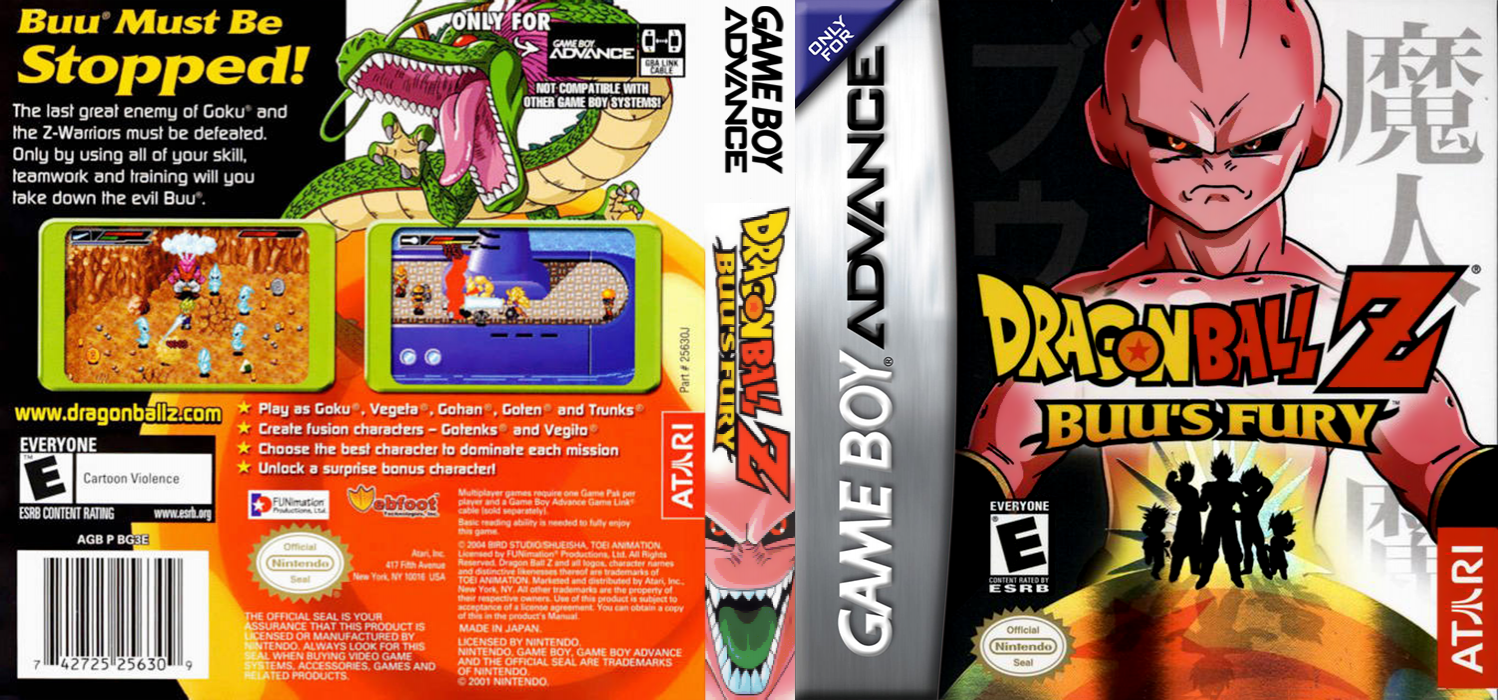 Dragon Ball Z : Buu’s Fury [US] gba 2004 Box Art