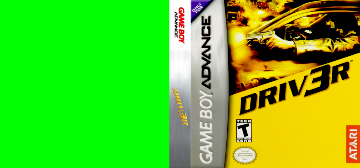 Driv3r [US] gba 2005 Box Art