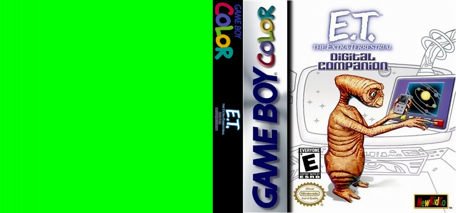 E.T. : The Extra-Terrestrial, Digital Companion [US] gbc 2001 Box Art