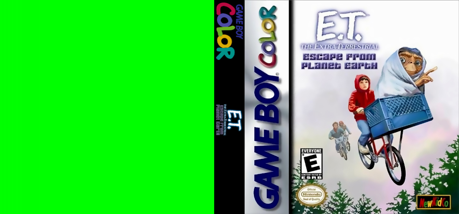 E.T. The Extra Terrestrial : Escape from Planet Earth [US] gbc 2001 Box Art
