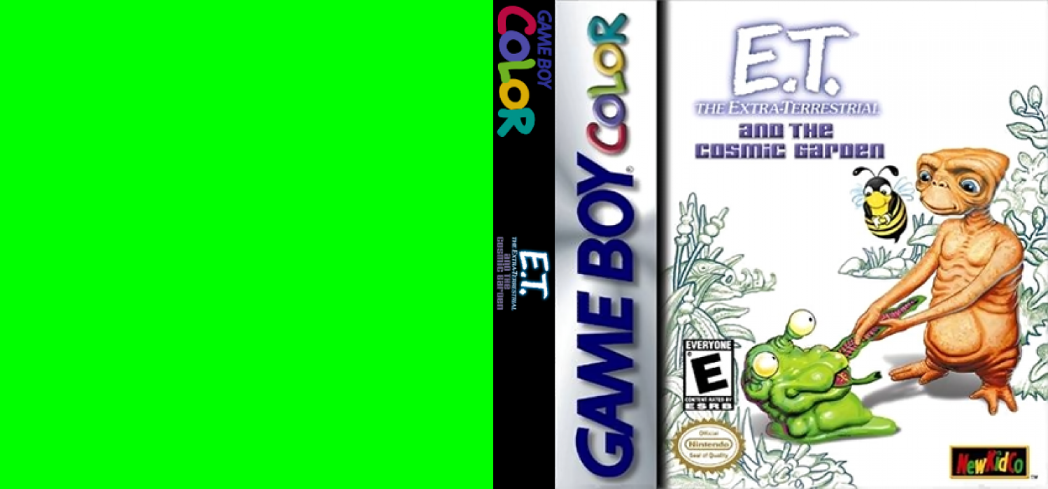 E.T.: The Extra-Terrestrial and the Cosmic Garden [US] gbc 2002 Box Art