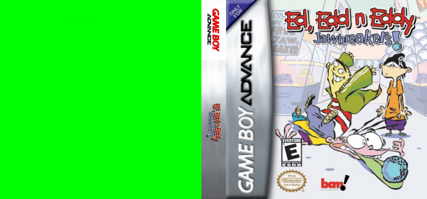 Ed Edd’n Eddy : Jawbreakers ! [US] gba 2002 Box Art