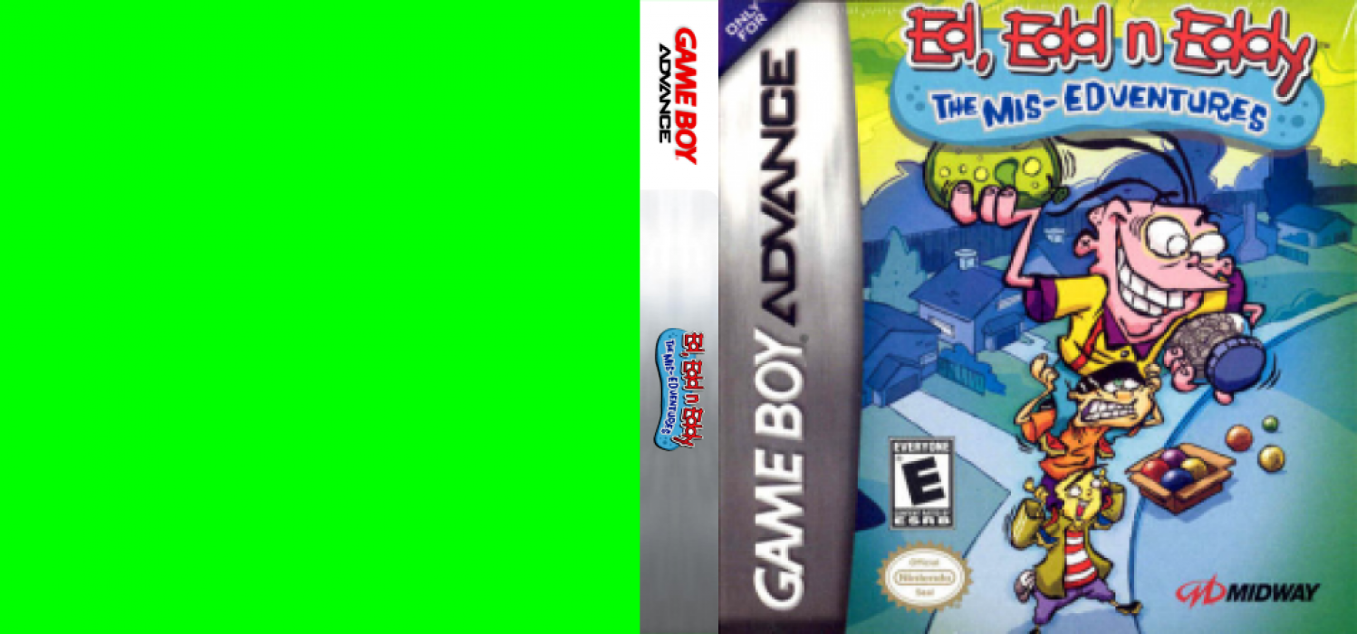 Ed Edd’n Eddy : The Mis-Edventures [US] gba 2005 Box Art