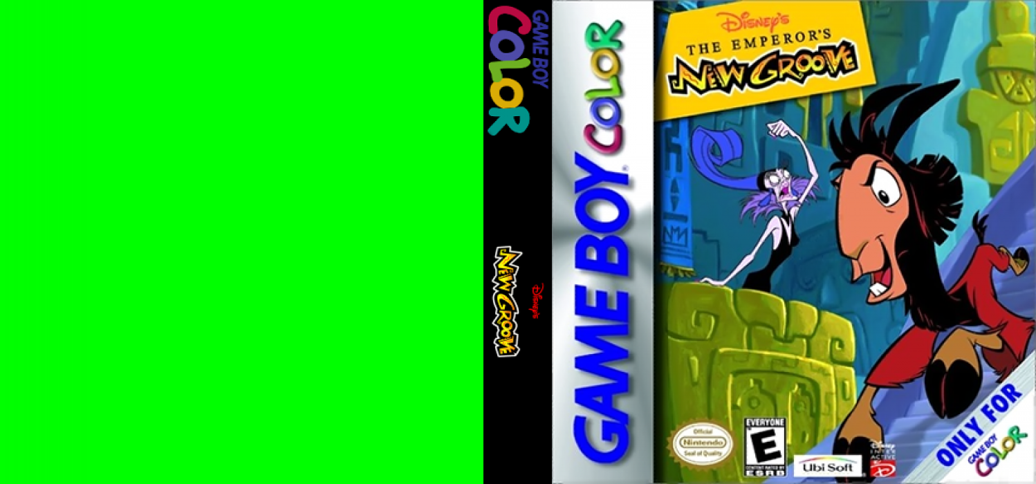 Disney’s The Emperor’s New Groove [US] gbc 2000 Box Art