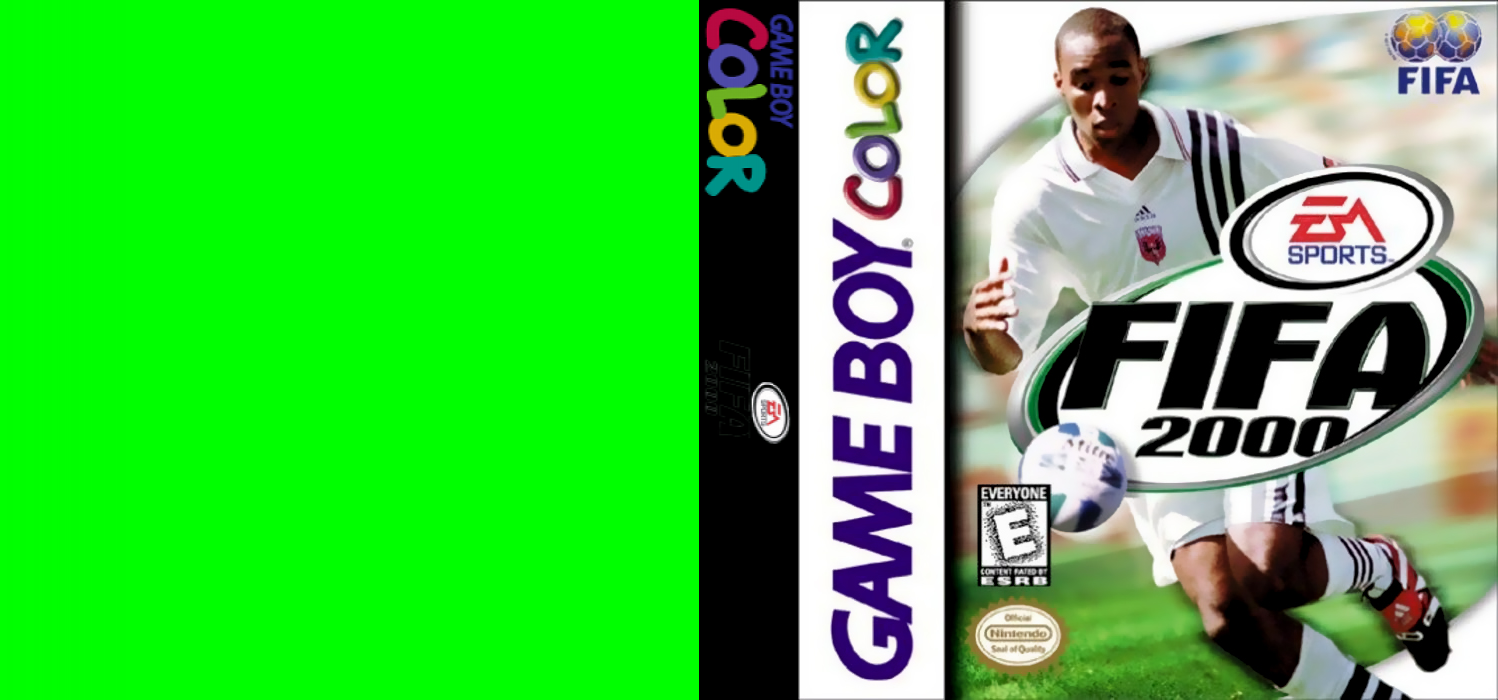 FIFA 2000 [US,EU] gbc 1999 Box Art