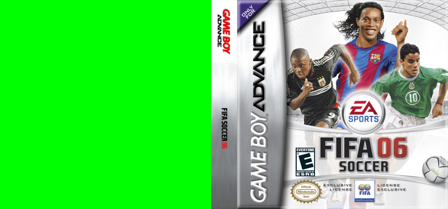 FIFA Soccer 06 [US,EU] gba 2005 Box Art