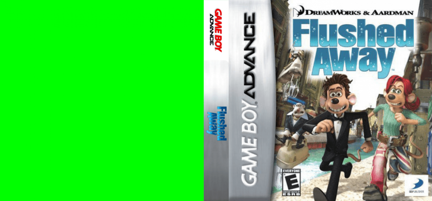 Flushed Away [US] gba 2006 Box Art