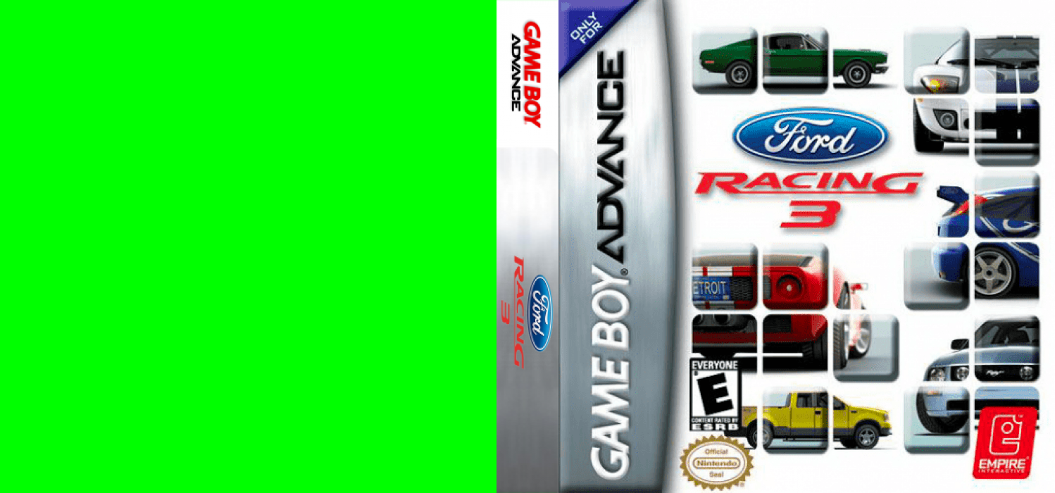 Ford Racing 3 [US] gba 2005 Box Art