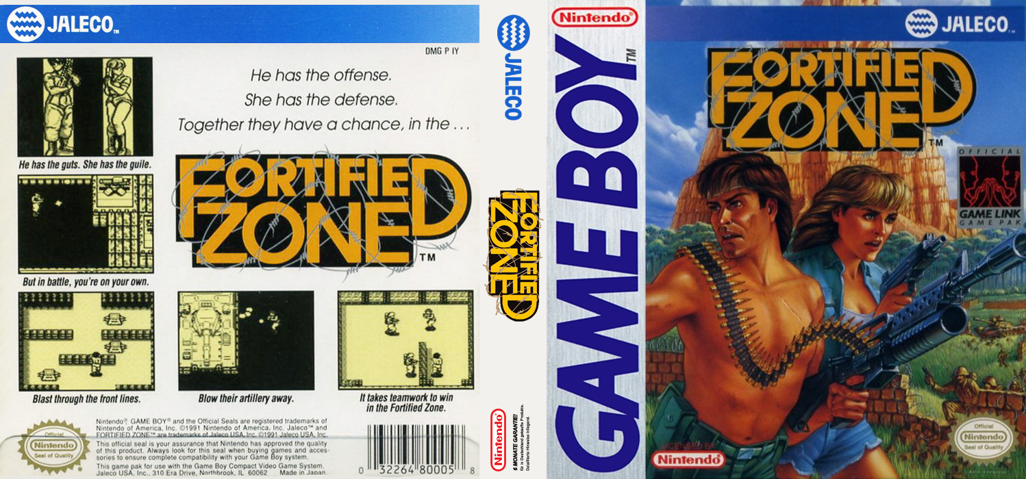 Ikari no Yousai [US,EU] gb 1991 Box Art