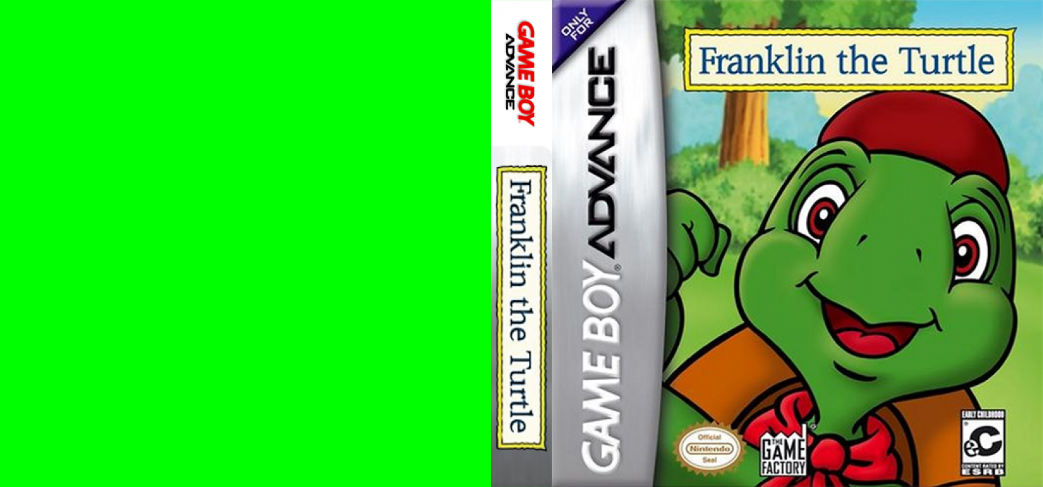 Franklin the Turtle [US] gba 2005 Box Art