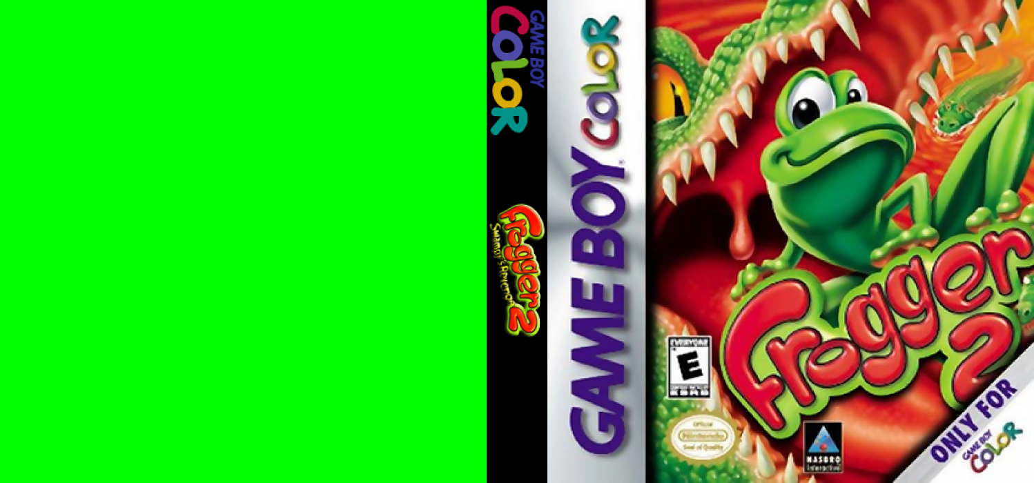 Frogger 2 [US] gbc 2000 Box Art