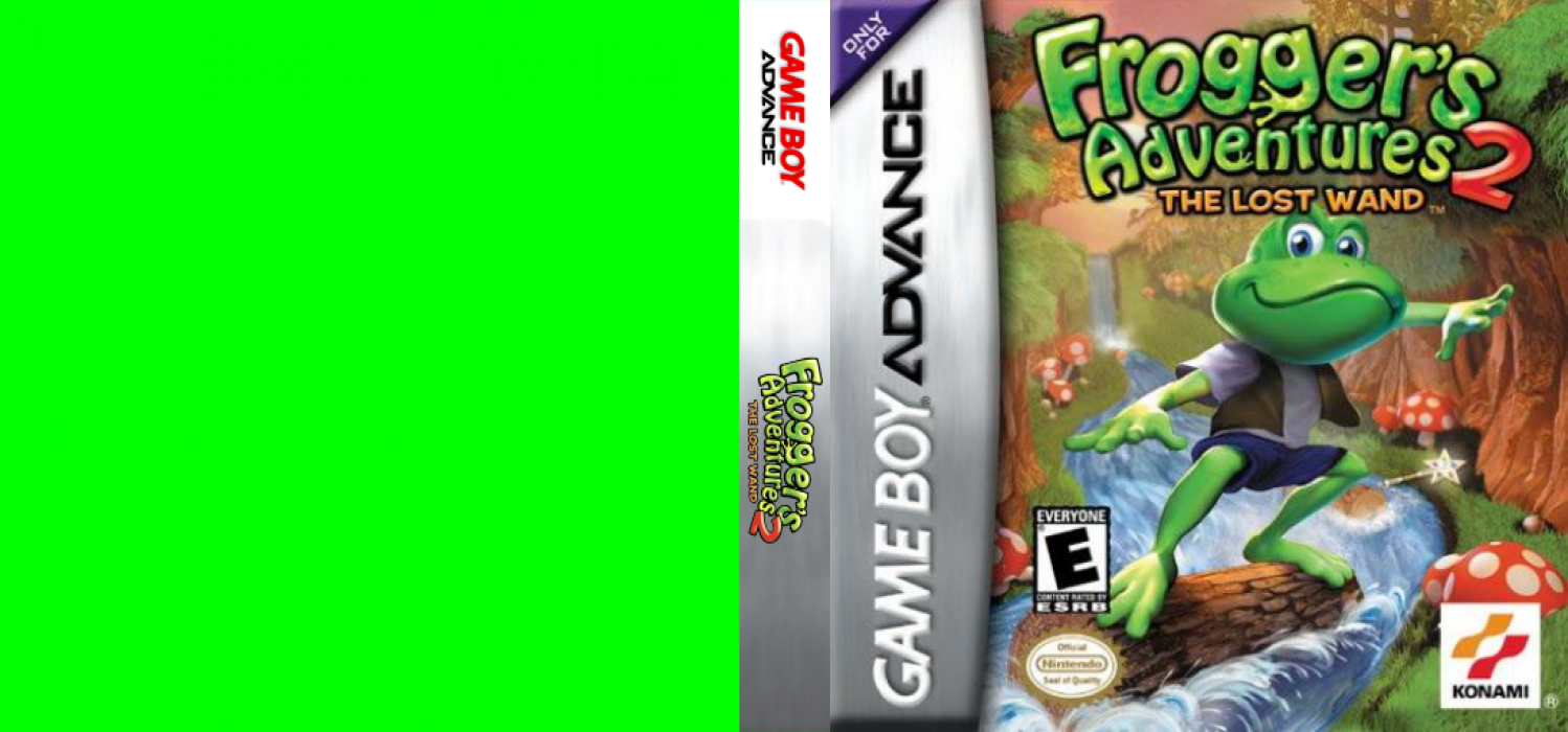 Frogger’s Adventures 2 : The Lost Wand [US] gba 2002 Box Art