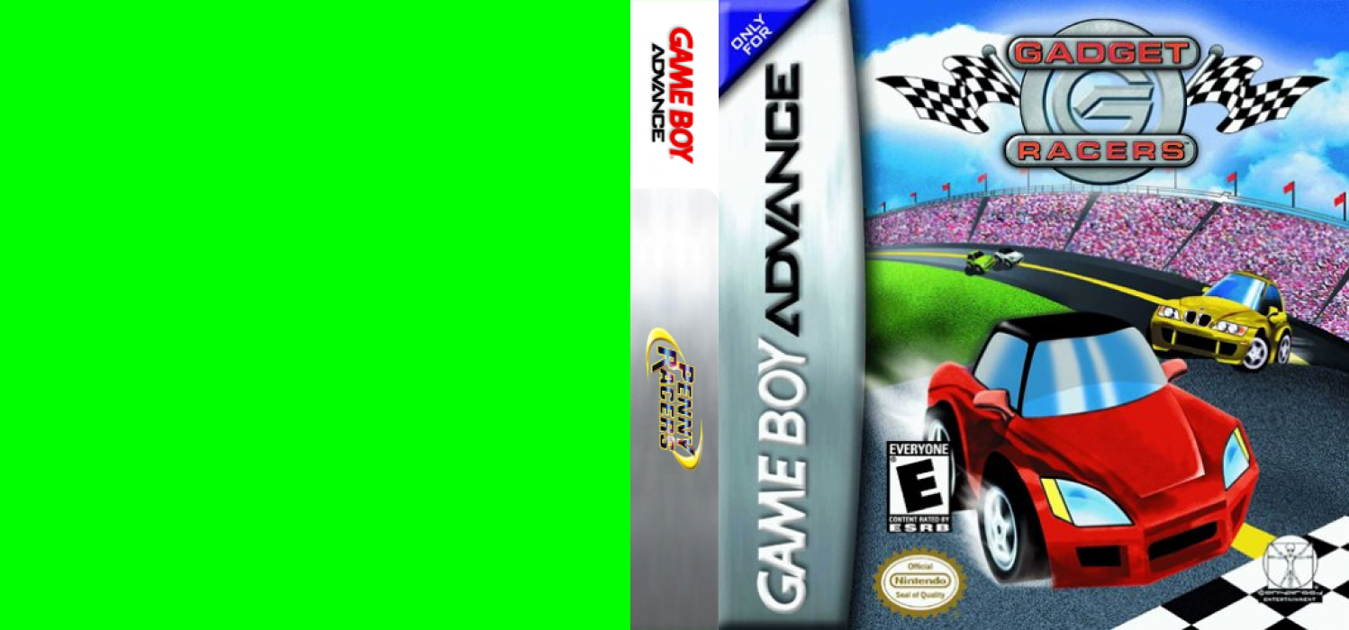 Gadget Racers [US] gba 2001 Box Art