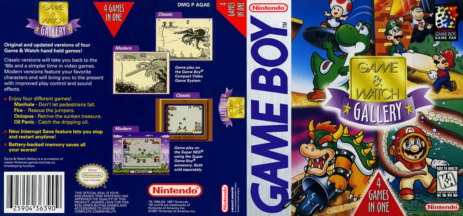 Game Boy Gallery [US] gb 1997 Box Art