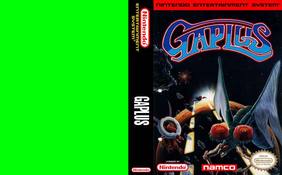 Gaplus [WOR] nes 2020 Box Art