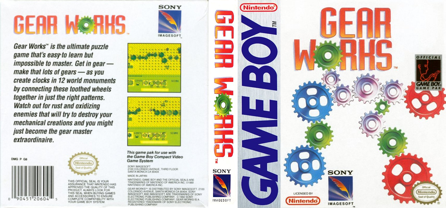 Gear Works [US,EU] gb 1993 Box Art
