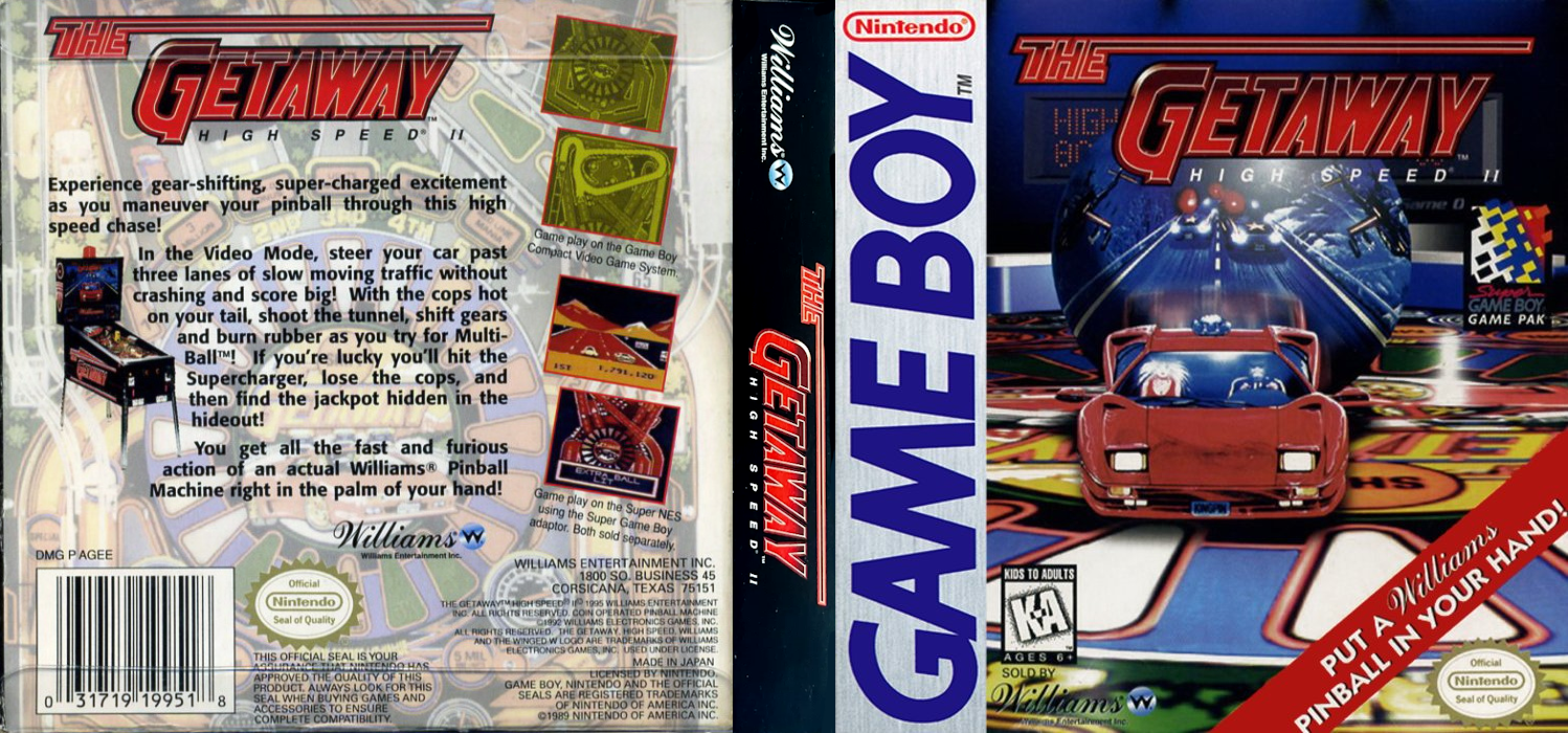 The Getaway [US] gb 1995 Box Art