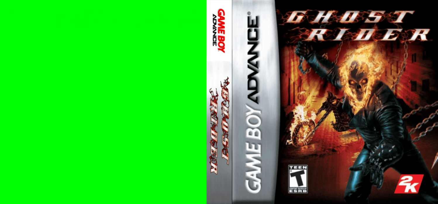 Ghost Rider [US,EU] gba 2007 Box Art