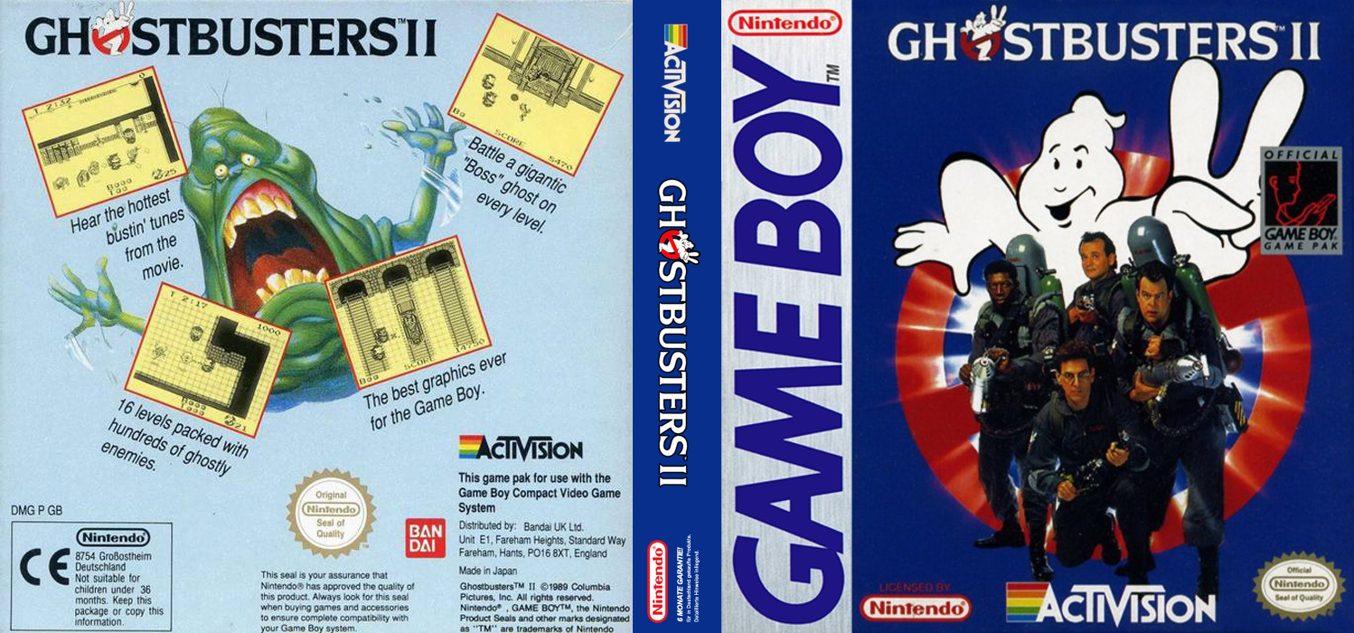 Ghostbusters II [US,EU] gb 1990 Box Art