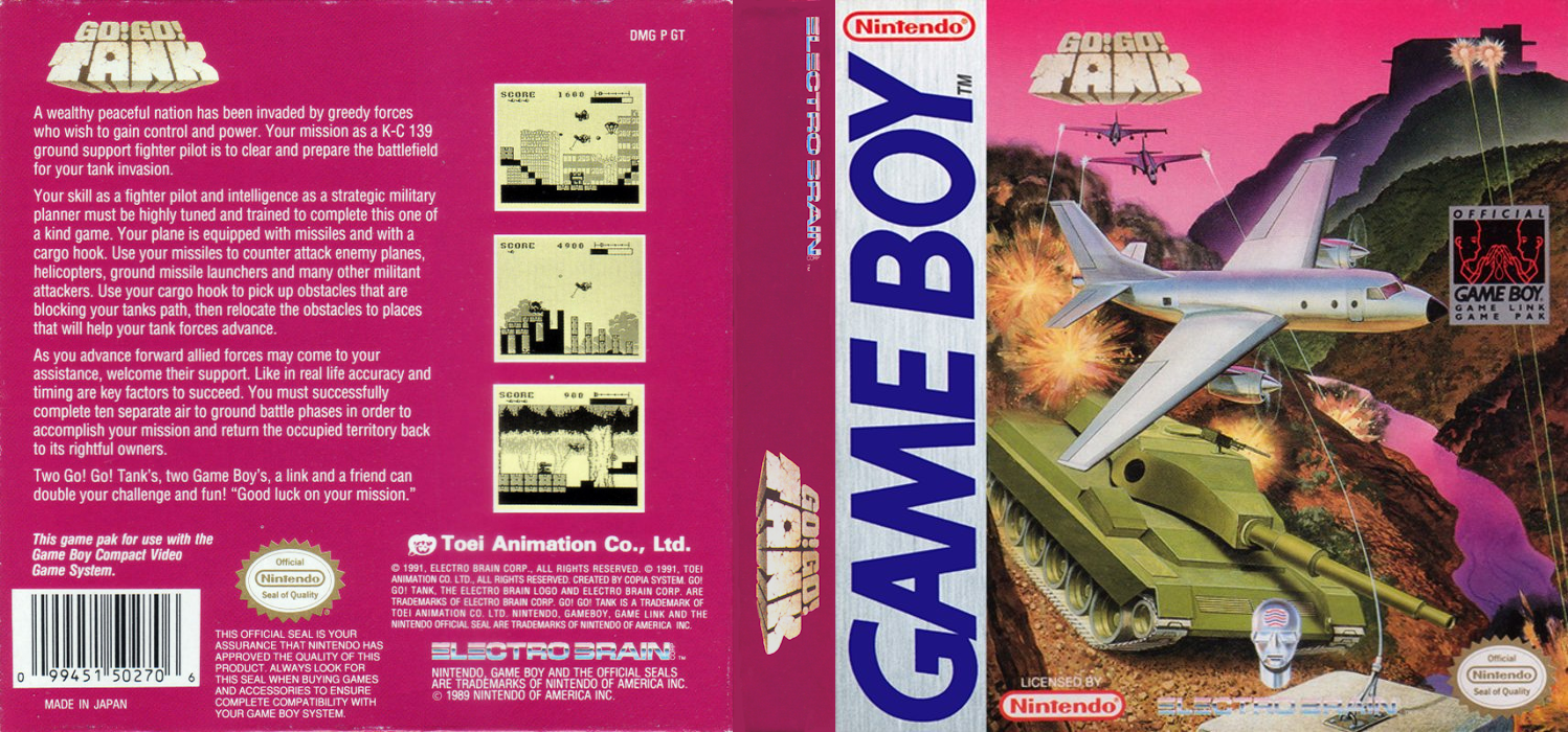 Go! Go! Tank [US] gb 1991 Box Art
