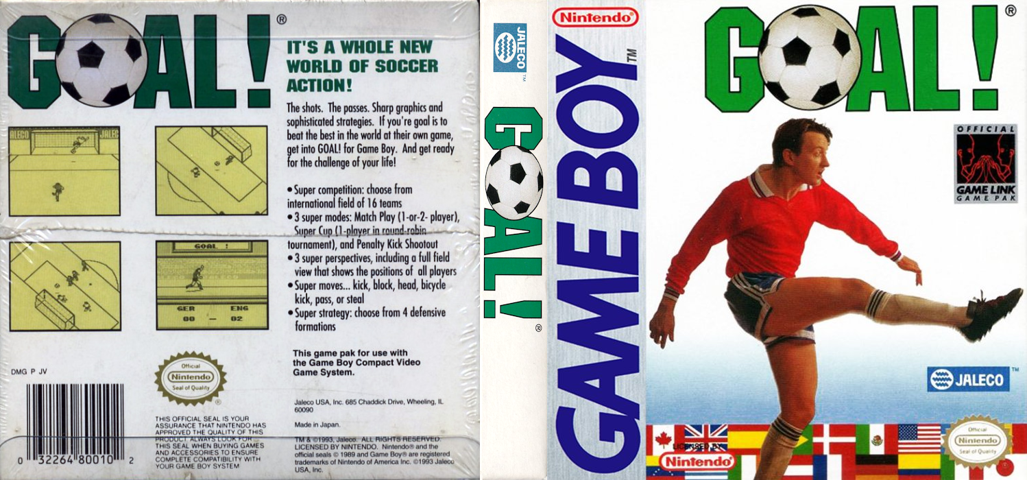 J.Cup Soccer [US] gb 1993 Box Art