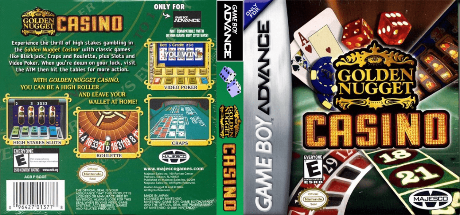 Golden Nugget Casino [US,EU] gba 2004 Box Art