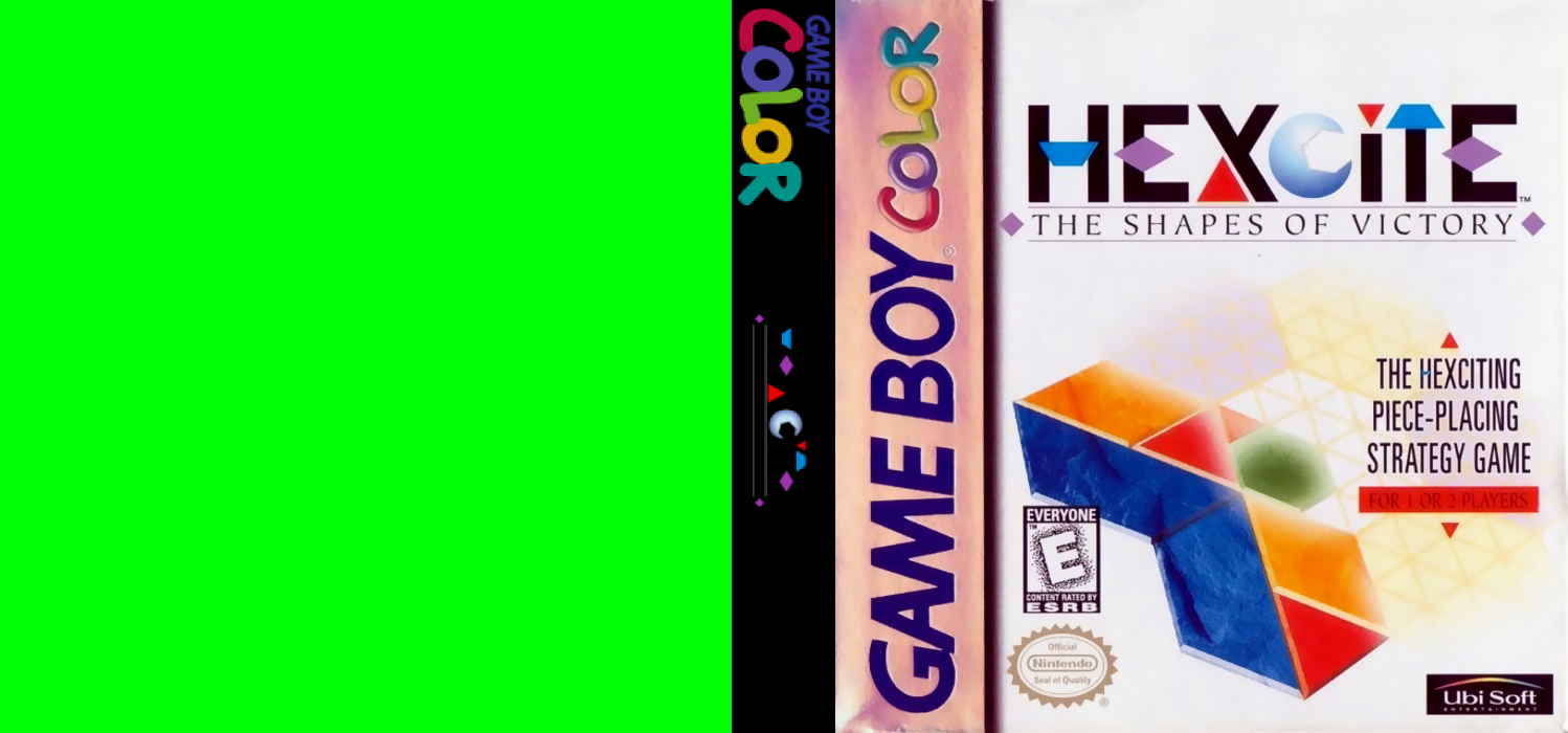 Hexcite: The Shapes of Victory [US,EU] gbc 1998 Box Art