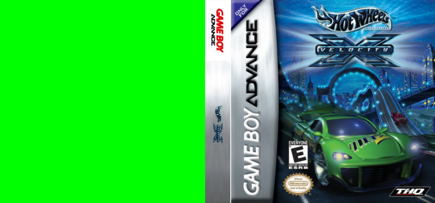 Hot Wheels : Velocity X [US] gba 2002 Box Art