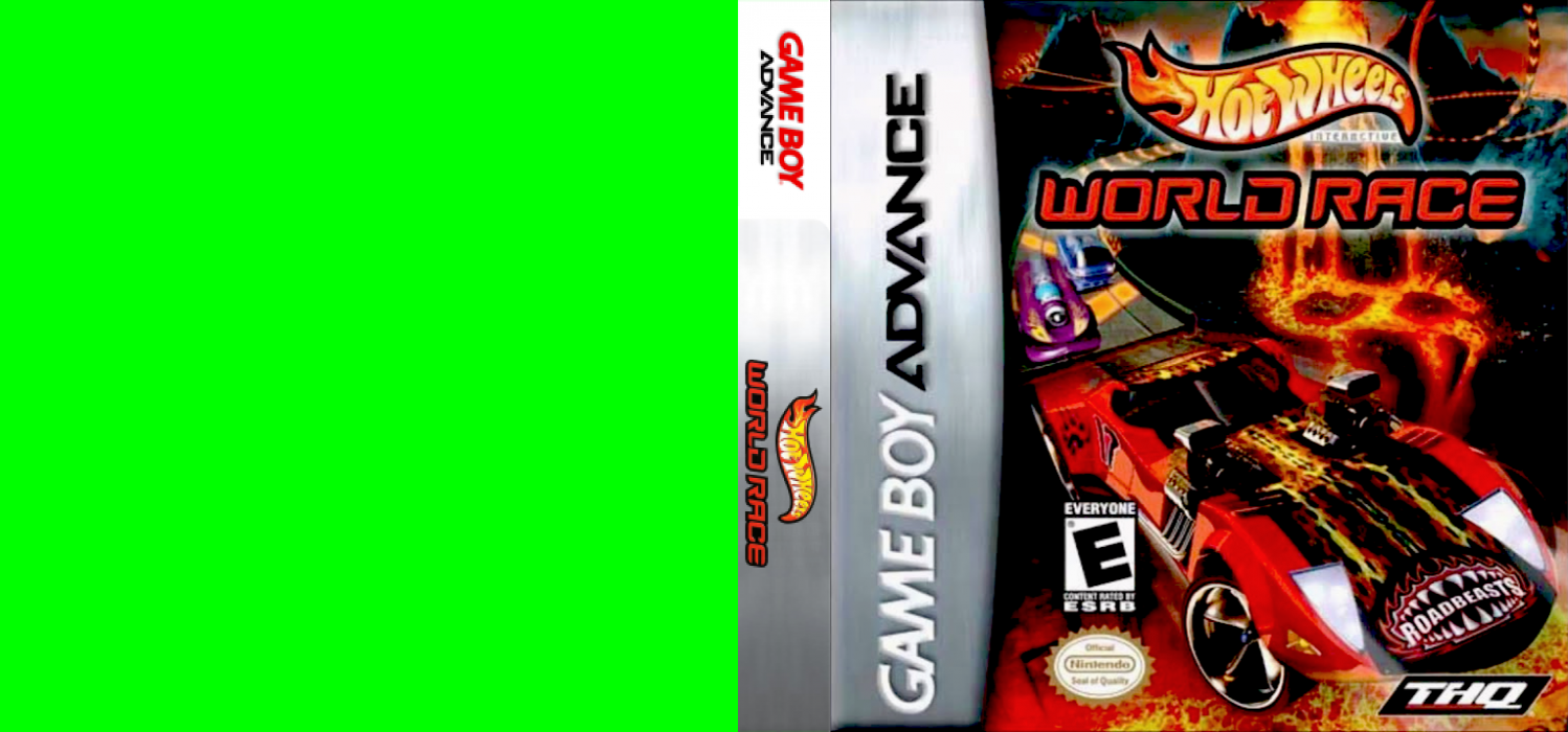 Hot Wheels : World Race [US] gba 2003 Box Art